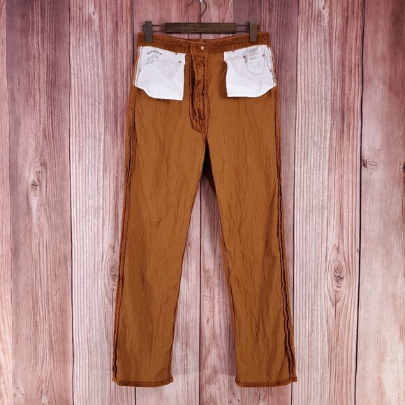 Mother Womens Size 30 High Waisted Study Hover Deep In The Valley Burnt Orange - Picture 3 of 16